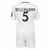 Tanie Strój piłkarski Real Madrid Jude Bellingham #5 Koszulka Podstawowej dla dziecięce 2024-25 Krótkie Rękawy (+ szorty)